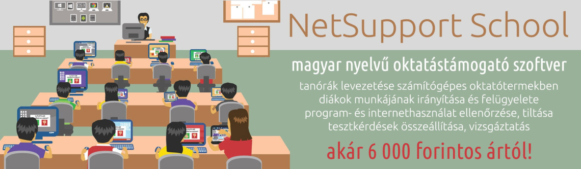 NetSupport School - akár 6 000 forintos ártól!